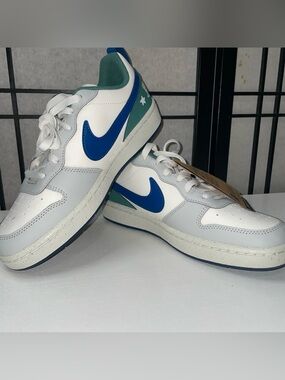 Nike Court Borough Low Recraft GS Sail Blue HM3722 141 Size 6.5Y/ Men 6.5